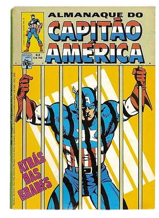 ALMANAQUE DO CAPITÃO AMERICA nº 62 - Editora Abril