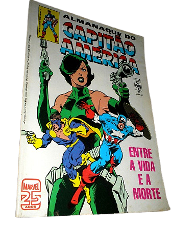 ALMANAQUE DO CAPITÃO AMERICA nº 84 - Editora Abril