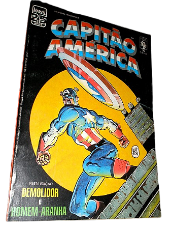 ALMANAQUE DO CAPITÃO AMERICA nº 90 - Editora Abril