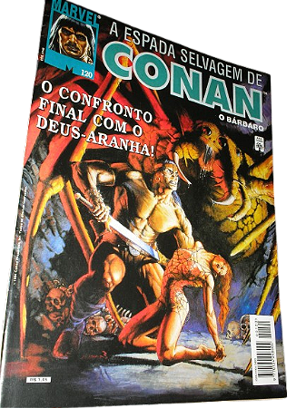 A ESPADA SELVAGEM DE CONAN nº 120 - ED ABRIL