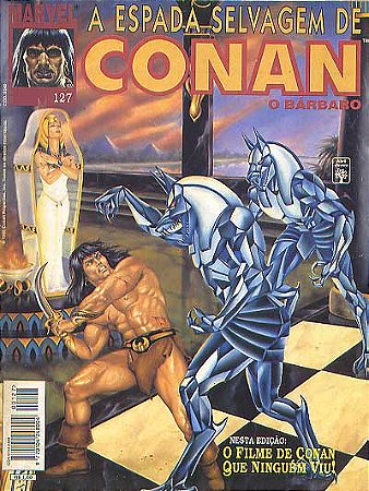 A ESPADA SELVAGEM DE CONAN nº 127 - ED ABRIL