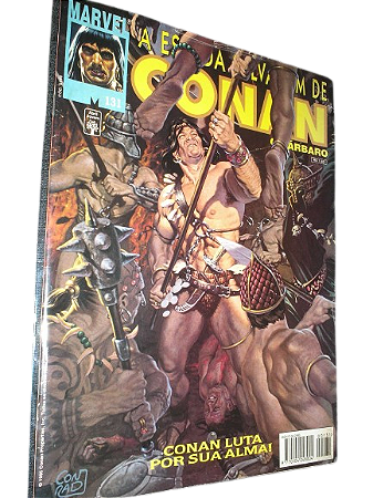 A ESPADA SELVAGEM DE CONAN nº 131 - ED ABRIL