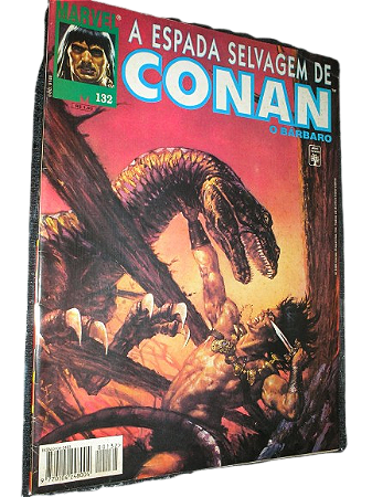 A ESPADA SELVAGEM DE CONAN nº 132 - ED ABRIL