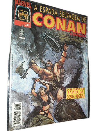 A ESPADA SELVAGEM DE CONAN nº 137 - ED ABRIL