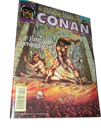 A ESPADA SELVAGEM DE CONAN nº 143 - ED ABRIL