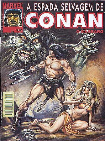 A ESPADA SELVAGEM DE CONAN nº 148 - ED ABRIL