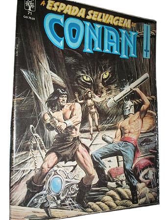 A ESPADA SELVAGEM DE CONAN nº 71 - ED ABRIL