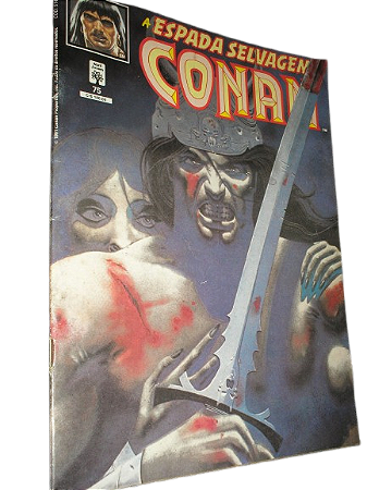 A ESPADA SELVAGEM DE CONAN nº 75 - ED ABRIL