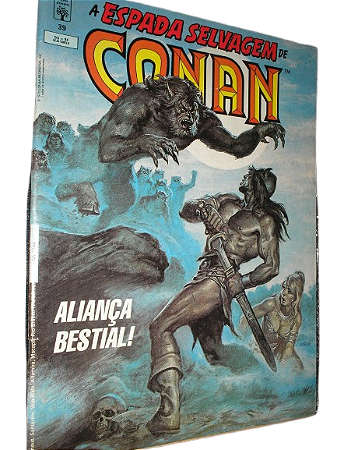 A ESPADA SELVAGEM DE CONAN nº 39 - ED ABRIL