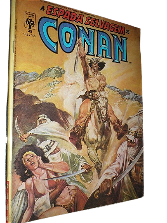 A ESPADA SELVAGEM DE CONAN nº 35 - ED ABRIL
