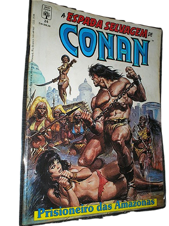 A ESPADA SELVAGEM DE CONAN nº 24 - ED ABRIL