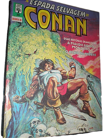 A ESPADA SELVAGEM DE CONAN nº 20 - ED ABRIL