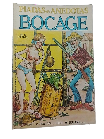 PIADAS E ANEDOTAS BOCAGE - Nº 08 - EDITORA SABER LTDA