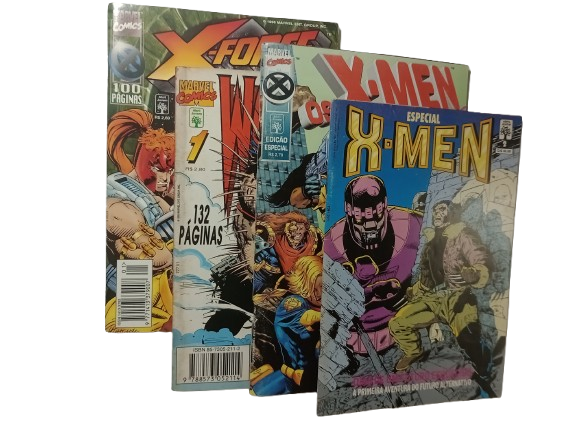 EDIÇÕES ESPECIAIS PAC 1 - X-MEN - EDITORA ABRIL