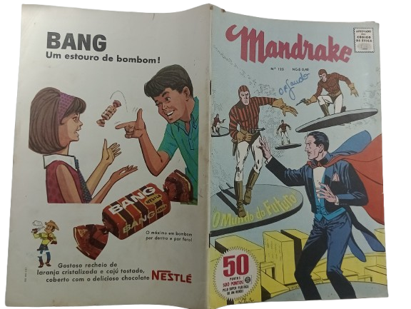 MANDRAKE nº 125 - anos 60 - RGE
