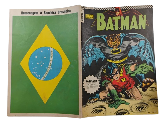 BATMAN Nº 01 3ª SÉRIE - ED EBAL - ANO 1969