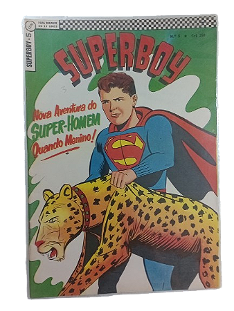 SUPERBOY Nº 05 - ED EBAL - ANO 1966