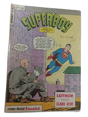 SUPERBOY Nº 06 - ED EBAL - ANO 1966
