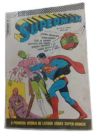 SUPERMAN Nº 64 - 3ª SERIE - ED EBAL