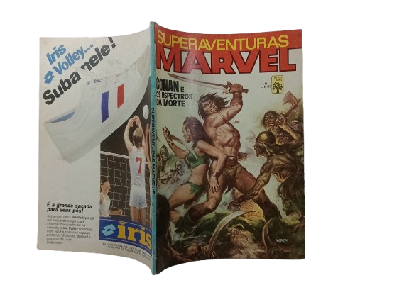 SUPERAVENTURAS MARVEL Nº 08 - CONAN E OS ESPECTROS DA MORTE - ed Abril