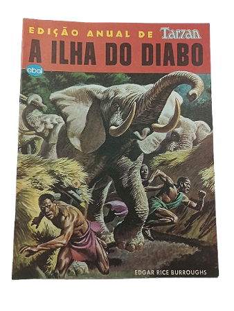 ILHA DO DIABO - EDIÇÃO ANUAL DE TARZAN- EBAL