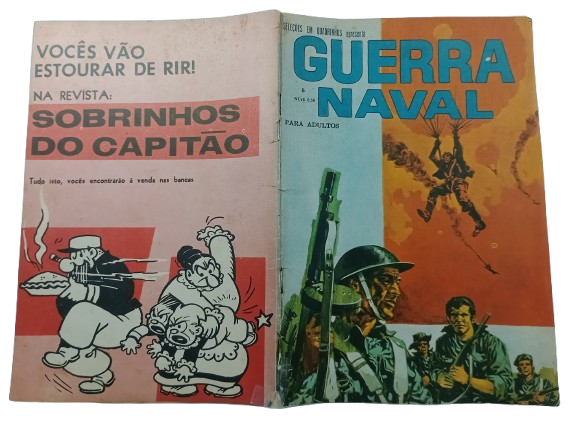 GUERRA NAVAL Nº 06 - EDITORA O CRUZEIRO - ANO 1968