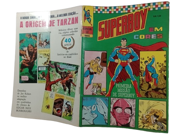 SUPERBOY EM CORES nº 32 - 1ª série Editora Ebal - anoS 70