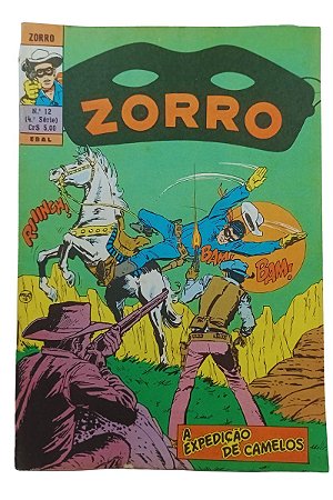 ZORRO Nº 12 - 4ª SÉRIE - ED EBAL