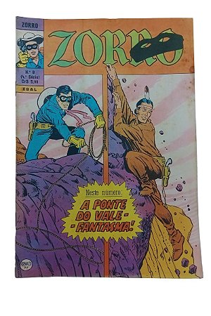 ZORRO Nº 08 - 4ª SÉRIE - ED EBAL