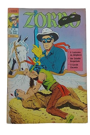 ZORRO Nº 32 - 4ª SÉRIE - ED EBAL