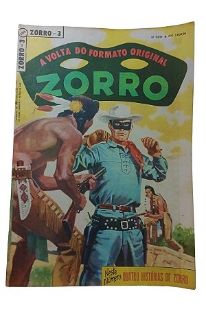 ZORRO Nº 03 - 8ª SÉRIE EM CORES - ED EBAL