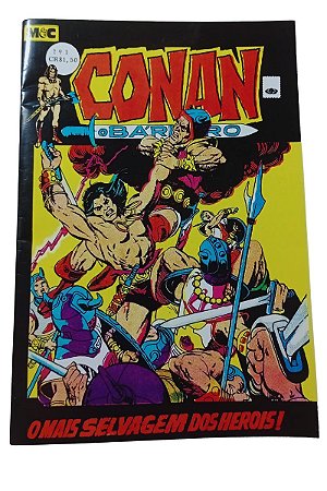 FAC-SIMILE CONAN O BARBARO Nº 01 - MINAMI CUNHA