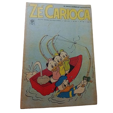 ZÉ CARIOCA nº 741 - Ano 1966 -Ed Abril