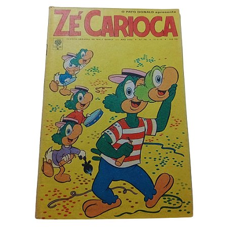 ZÉ CARIOCA nº 745 - Ano 1966 -Ed Abril