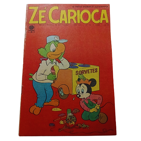 ZÉ CARIOCA nº 775 - Ano 1966 -Ed Abril