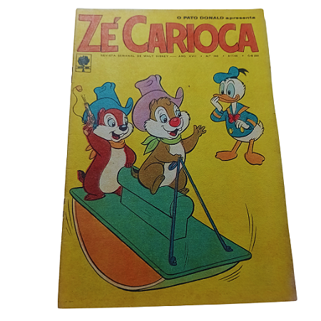 ZÉ CARIOCA nº 783 - Ano 1966 -Ed Abril