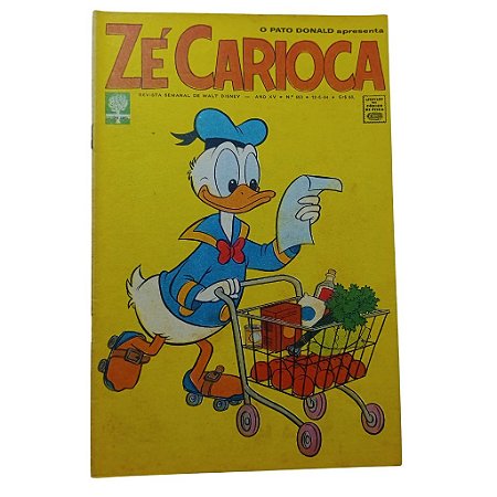 ZÉ CARIOCA nº 653 - Ano 1964 - Ed Abril