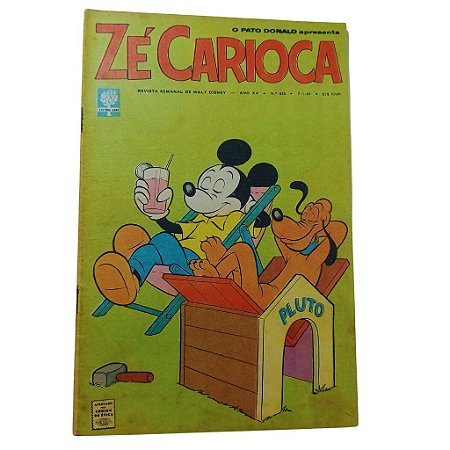 ZÉ CARIOCA nº 635 - Ano 1964 - Ed Abril