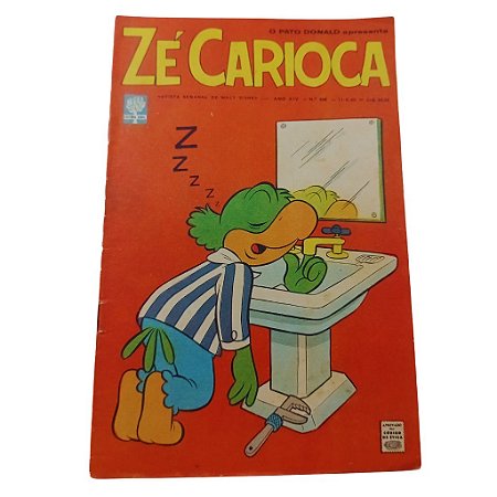 ZÉ CARIOCA nº 605 - Ano 1963 - Ed Abril