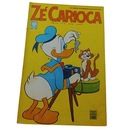 ZÉ CARIOCA nº 607 - Ano 1963 - Ed Abril
