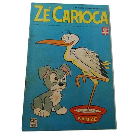ZÉ CARIOCA nº 609 - Ano 1963 - Ed Abril