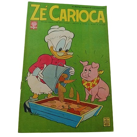 ZÉ CARIOCA nº 615 - Ano 1963 - Ed Abril