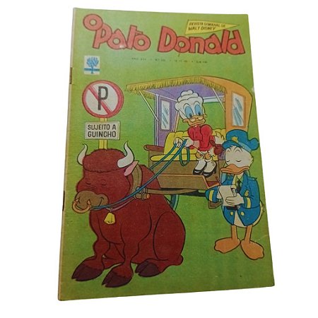 O PATO DONALD nº 732 - Ano 1965 - Ed Abril