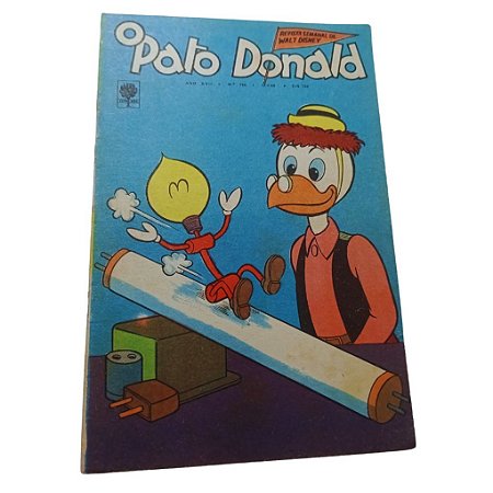 O PATO DONALD nº 766- Ano 1966 - Ed Abril