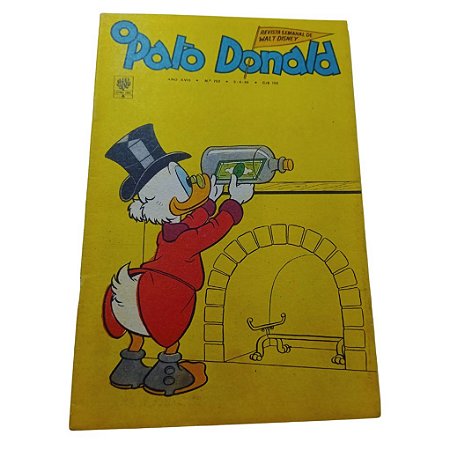 O PATO DONALD nº 752- Ano 1966 - Ed Abril