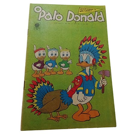 O PATO DONALD nº 754- Ano 1966 - Ed Abril