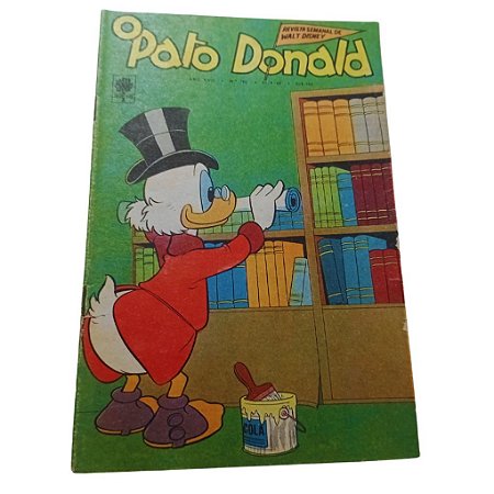 O PATO DONALD nº 760- Ano 1966 - Ed Abril