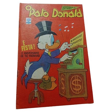 O PATO DONALD nº 714 - Ano 1965 - Ed Abril