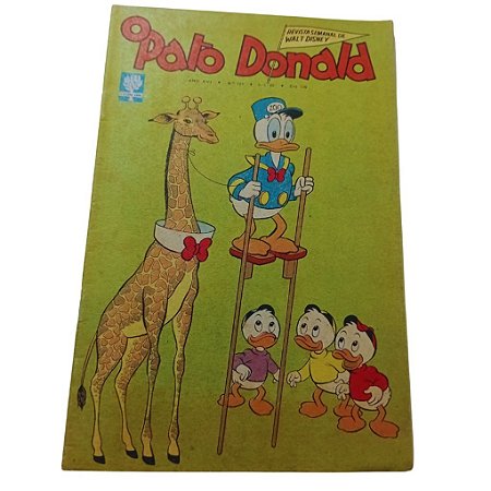 O PATO DONALD nº 704 - Ano 1965 - Ed Abril
