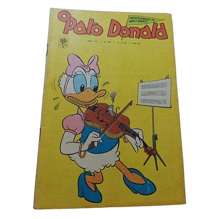 O PATO DONALD nº 736- Ano 1965 - Ed Abril